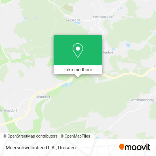 Карта Meerschweinchen U. A.