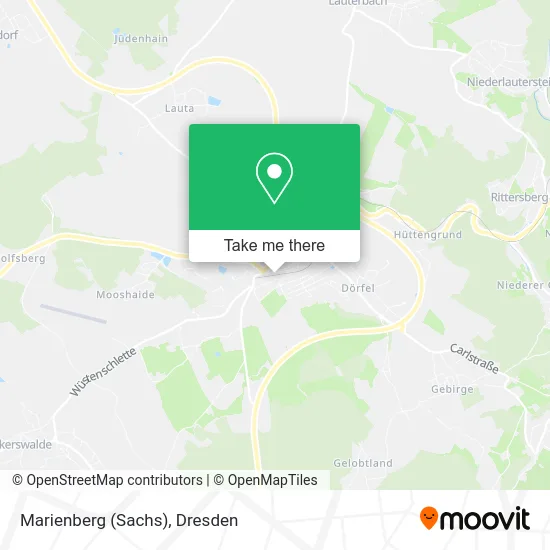 Карта Marienberg (Sachs)