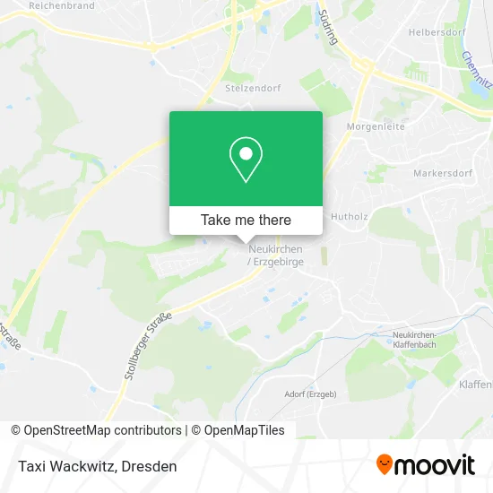 Карта Taxi Wackwitz