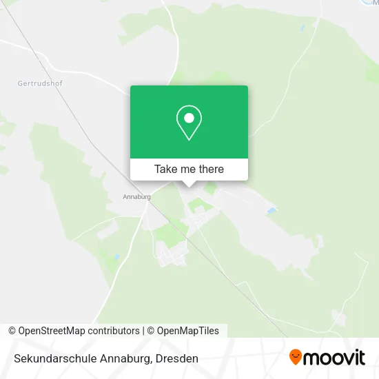 Карта Sekundarschule Annaburg