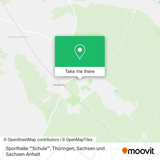 Карта Sporthalle ""Schule""