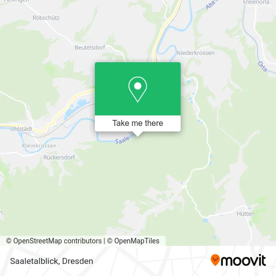 Saaletalblick map