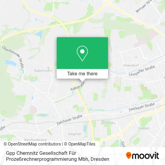 Карта Gpp Chemnitz Gesellschaft Für Prozeßrechnerprogrammierung Mbh