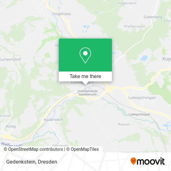 Карта Gedenkstein