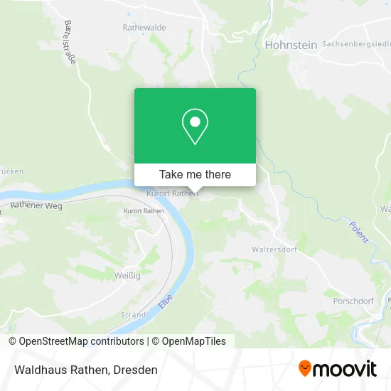 Карта Waldhaus Rathen