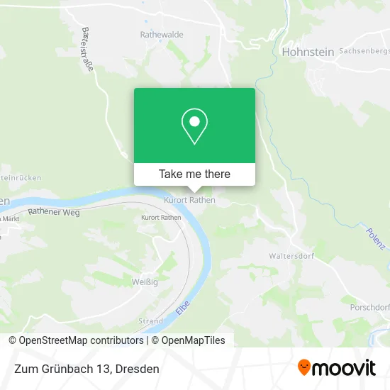 Карта Zum Grünbach 13