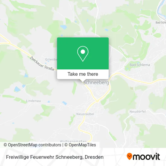 Карта Freiwillige Feuerwehr Schneeberg