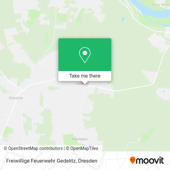 Карта Freiwillige Feuerwehr Gedelitz
