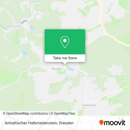 Карта Anhaltischer Halbmeilenstein