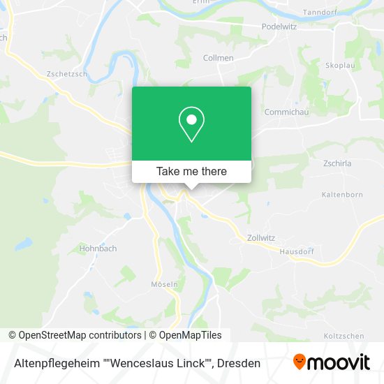 Карта Altenpflegeheim ""Wenceslaus Linck""