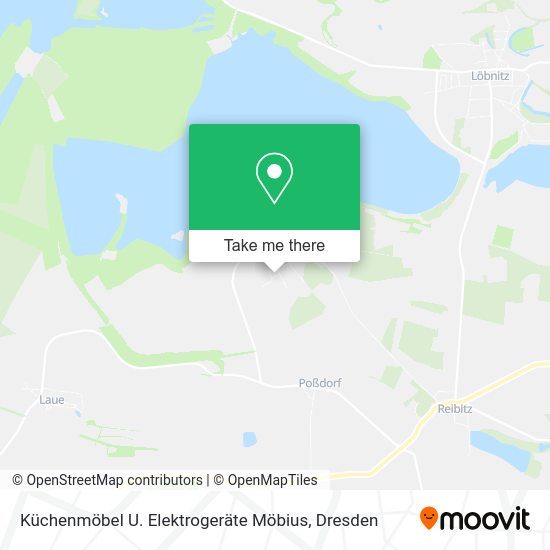 Карта Küchenmöbel U. Elektrogeräte Möbius