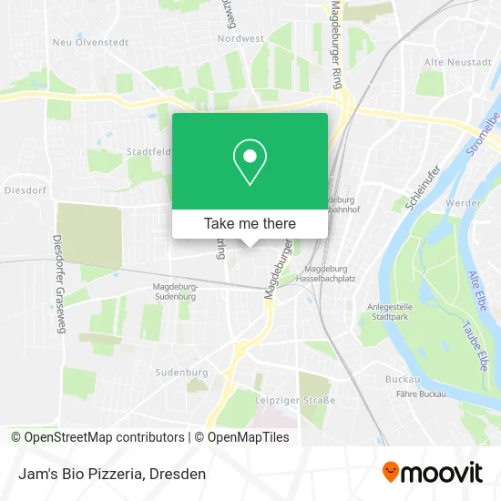 Карта Jam's Bio Pizzeria