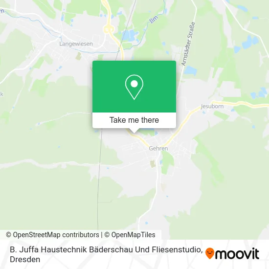 Карта B. Juffa Haustechnik Bäderschau Und Fliesenstudio