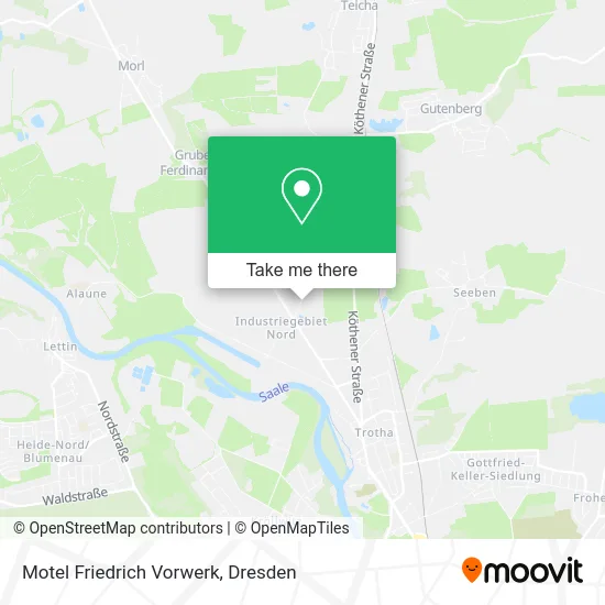 Карта Motel Friedrich Vorwerk