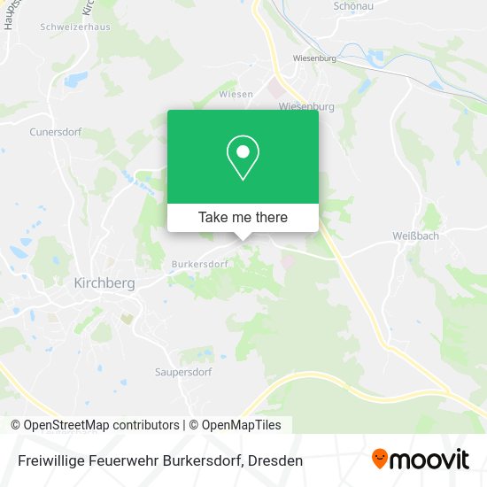 Карта Freiwillige Feuerwehr Burkersdorf