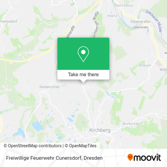 Карта Freiwillige Feuerwehr Cunersdorf