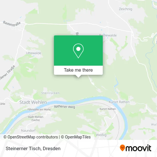 Карта Steinerner Tisch