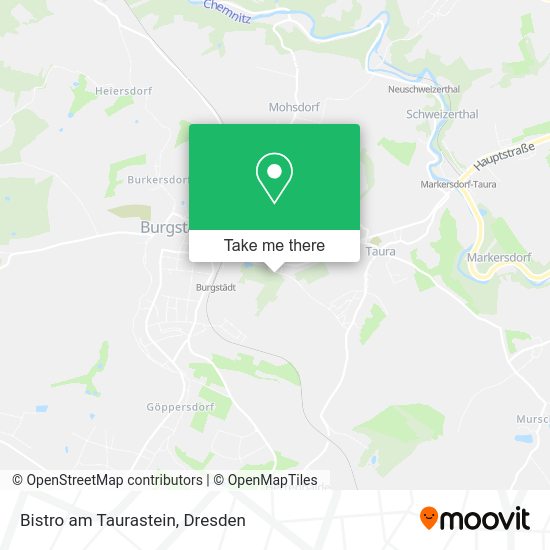 Карта Bistro am Taurastein