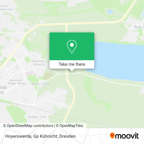 Карта Hoyerswerda, Gp Kühnicht