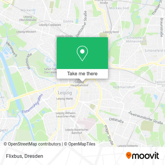 Карта Flixbus