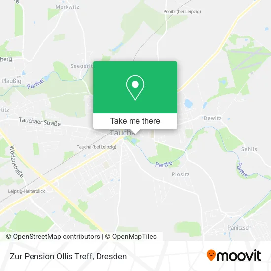 Карта Zur Pension Ollis Treff