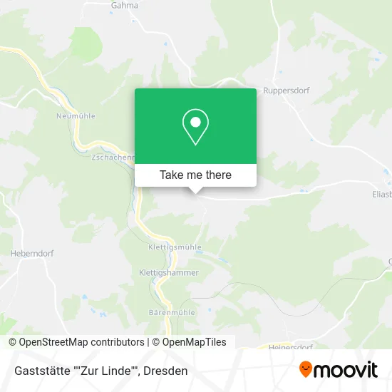 Карта Gaststätte ""Zur Linde""