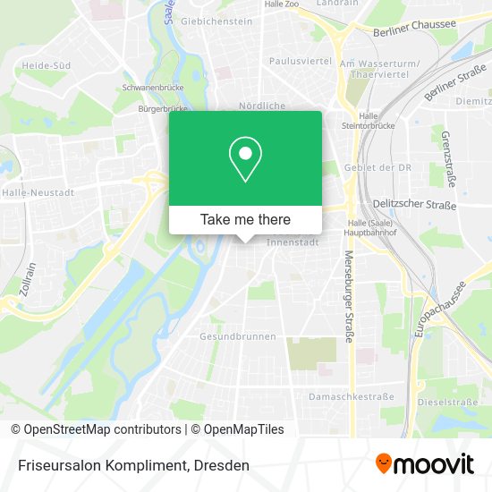 Карта Friseursalon Kompliment