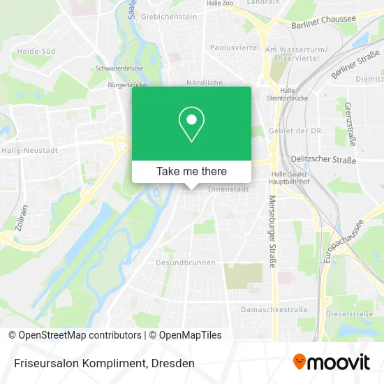 Карта Friseursalon Kompliment