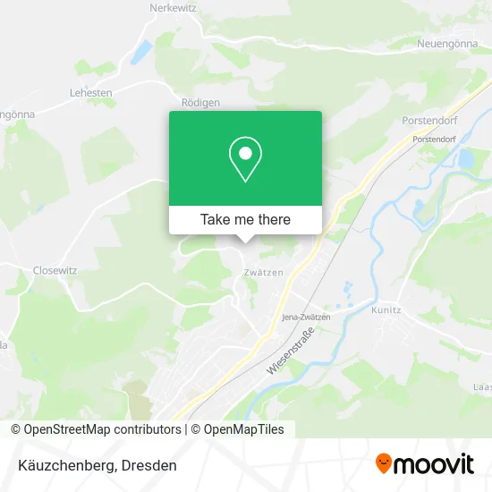 Карта Käuzchenberg