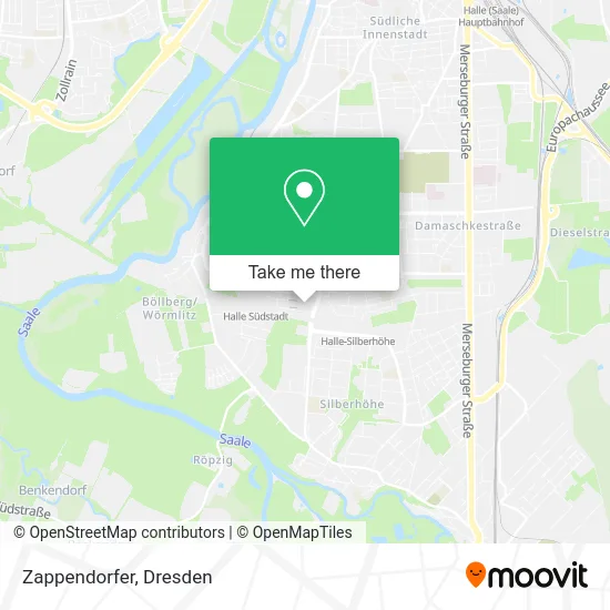 Карта Zappendorfer