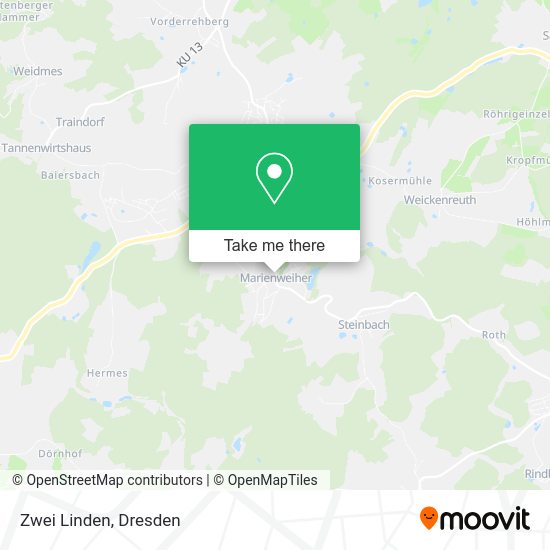 Карта Zwei Linden