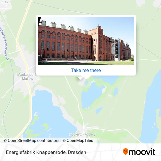 Карта Energiefabrik Knappenrode