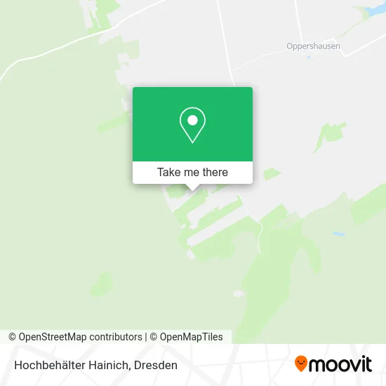 Карта Hochbehälter Hainich