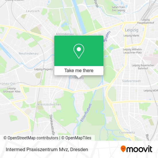 Карта Intermed Praxiszentrum Mvz