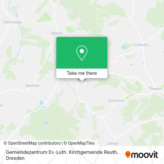 Карта Gemeindezentrum Ev.-Luth. Kirchgemeinde Reuth