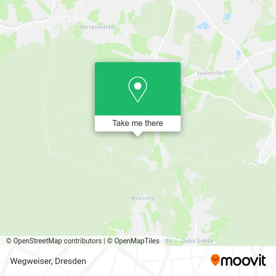 Карта Wegweiser