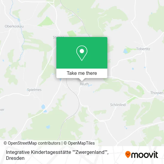 Карта Integrative Kindertagesstätte ""Zwergenland""