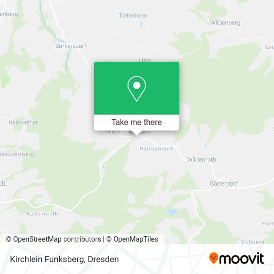Карта Kirchlein Funksberg