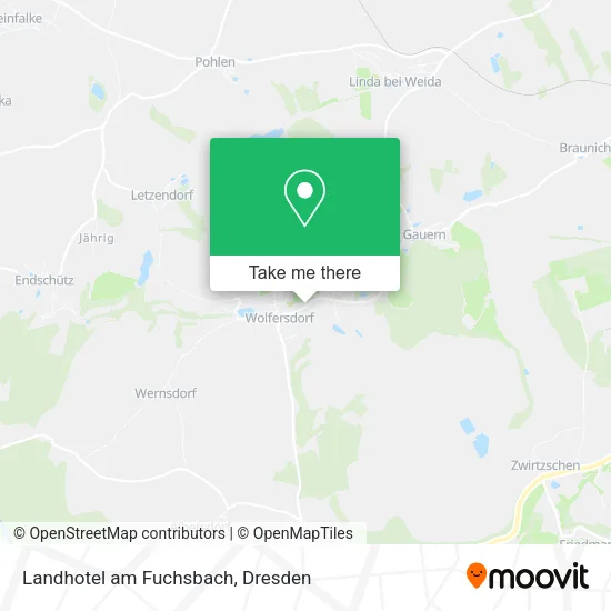 Карта Landhotel am Fuchsbach