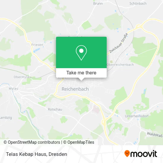 Карта Telas Kebap Haus