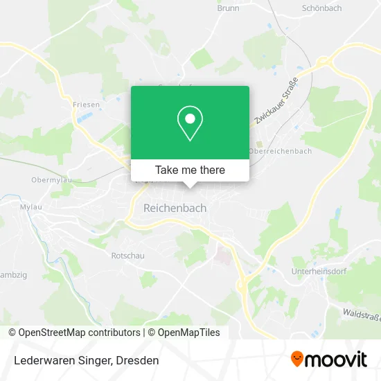 Карта Lederwaren Singer