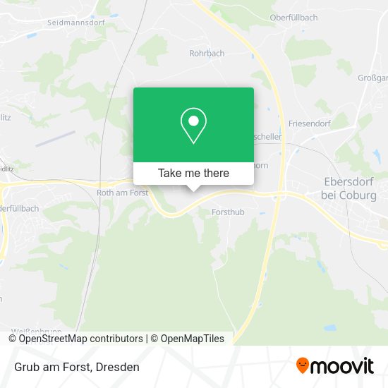 Карта Grub am Forst