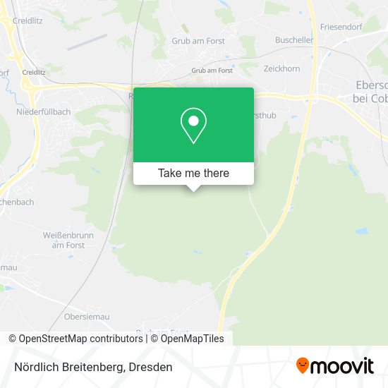 Карта Nördlich Breitenberg