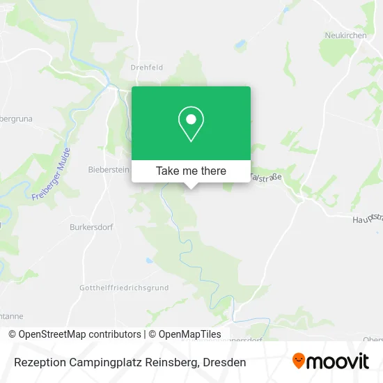 Карта Rezeption Campingplatz Reinsberg