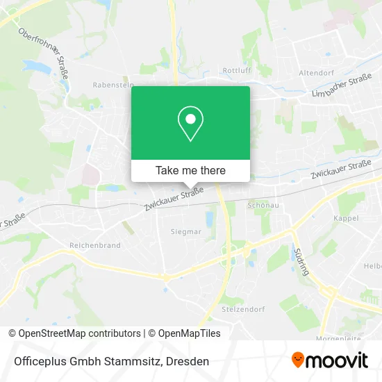 Карта Officeplus Gmbh Stammsitz
