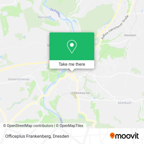 Карта Officeplus Frankenberg