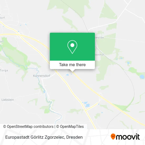 Карта Europastadt Görlitz Zgorzelec