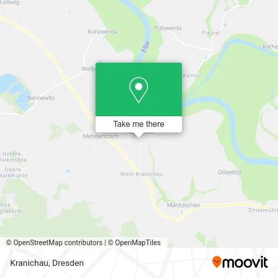 Карта Kranichau