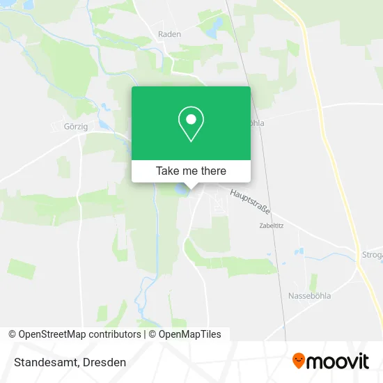 Карта Standesamt