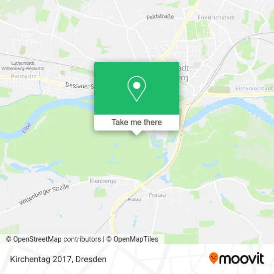 Карта Kirchentag 2017